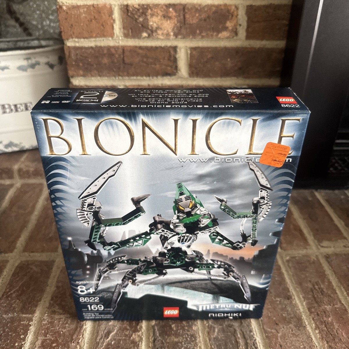 2箱セット moa ARIIX LEGO 8622 Bionicle Metru Nui Nidhiki NEW SEALED Vintage 2004 169