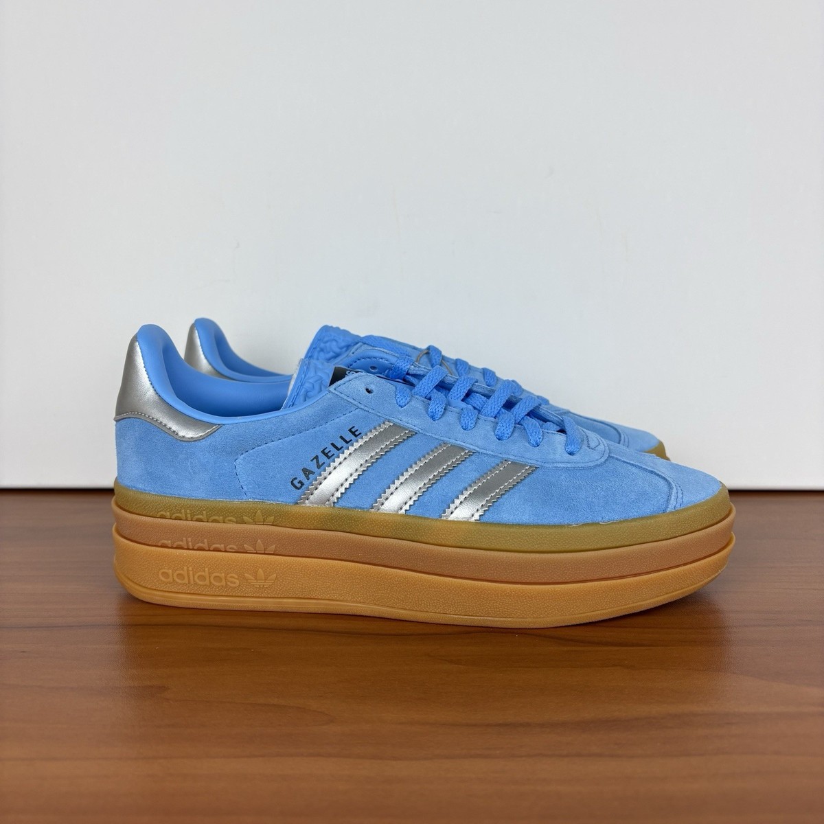 adidas gazelle silver green womens Adidas | Gazelle Bold for Juniors