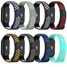 Replacement Strap For Xiaomi Mi Band 8 with TPU Rubber Wristband