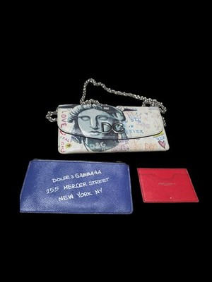 Dolce & Gabbana DG Millennials Graffiti Wallet Crossbody 3pc Set