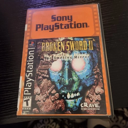🔥Broken Sword II 2 The Smoking Mirror (PS1, PlayStation 1)