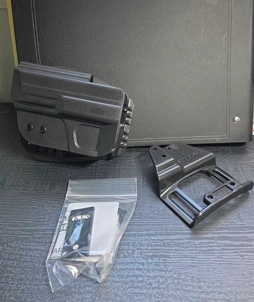 Uncle Mike's Law Enforcement Open Top Kydex Holster: 5417-2, Size 17, Left Hand - Image 3 of 4