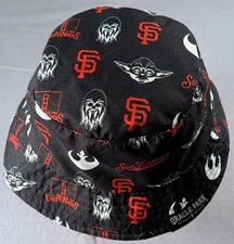 2025 San Francisco Giants Star Wars Bucket Hat SGA 5/3/25 Floppy Chewbacca Yoda
