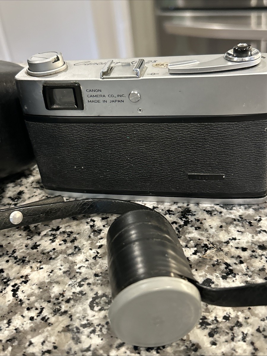 Canon QL25 レンジファインダーカメラ Canonet QL 25 - Canon Camera Museum
