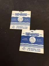 Vintage View Master Slide Picture Reels Lot Of2 Washington Rainier National Park