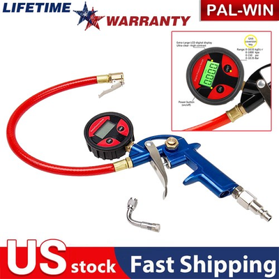 #ad Digital Car Truck Vehicle Air Tire Pressure Inflator Gauge LCD Tester 0 150PSI $22.36