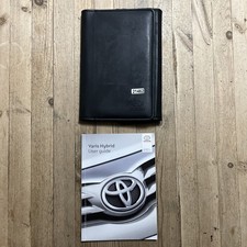 14-17 TOYOTA YARIS / HYBRID OWNERS MANUAL HANDBOOK & WALLET Print 2014 Ref21462