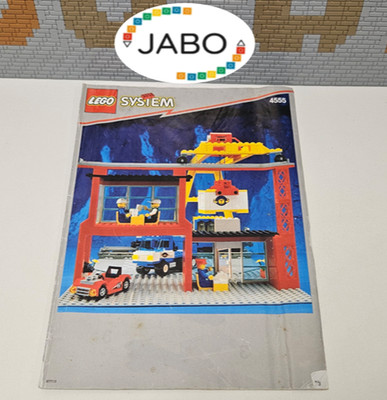 ( OK 12/5 ) Lego System Bauanleitung 4555 Cargo Station