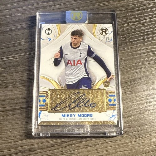 2024-25 Topps Reverence UEFA  #RA-MM Mikey Moore Autograph #27/75