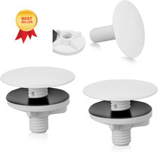 3 Pcs Sink Hole Covers Caps Faucet Cover White Kitchen Plug,