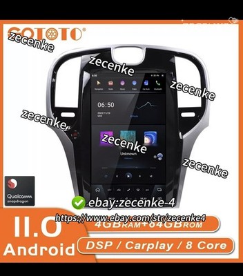 For Chrysler 300C 300S 2011-2019 Car Radio Tesla screen 2Din Stereo Receiver