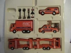 CORGI RAC SET OF 4 MODELS & STREET FURNITURE