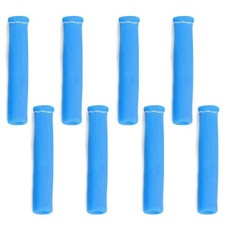 8Pcs Blue 1200° SPARK PLUG WIRE BOOTS HEAT SHIELD PROTECTOR SLEEVE for SBC BBC a