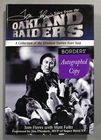 Tom Flores Signed Tales From The Oakland Raiders Hardcover Autograph Signature