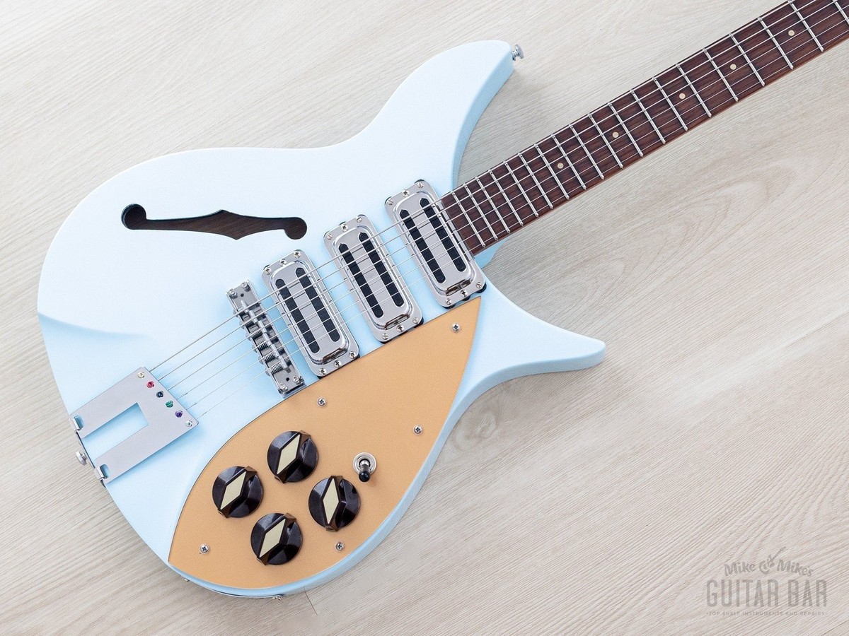 2004 Rickenbacker Prototype 325C58 Capri Blue Boy F Hole w/ Case