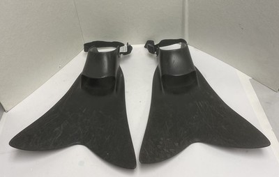 Force Fin Size L Large Swim Scuba Diving Adjustable Snorkeling Fins USA Black