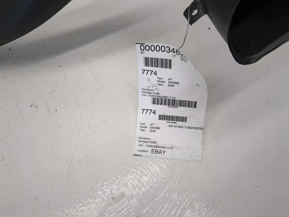 Очиститель воздуха 99 00 01 02 03 04 05 06 07 08 09 Saab SAAB 9-5 с впускной трубкой - Изображение 2 из 4