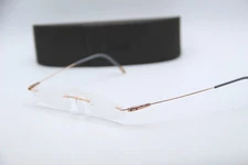 NEW SILHOUETTE 5500 70 3830 GOLD GREY GUNMETAL AUTHENTIC FRAMES EYEGLASSES -19