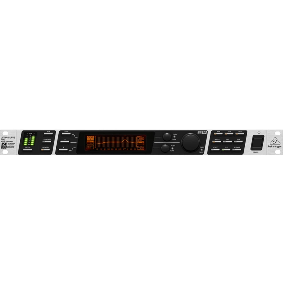 Behringer DEQ2496 Ultracurve Pro digitaler EQ, Feedback Destr. - Bild 2 von 4