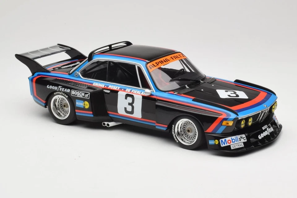 155762603 BMW 3.5 CSL E9 n3 A.de Fierlant / H.Grohs 6h Silverstone 1976 Minicham - Image 4 of 4