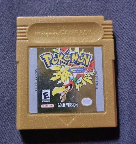 Nintendo Gameboy Pokemon Gold Version AUTHENTIC + TESTED