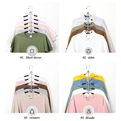 Space Saving Coat Hangers - Thumbnail 3
