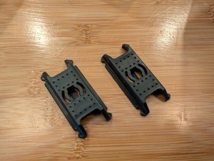 Hot Wheels 2x Turbo Trax Track Connectors 90s Vintage