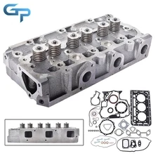 Fit For Kubota D902 RTV900 Complete Cylinder Head with Valves & Full Gasket Kit