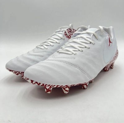 Brand New Nike Jordan Tiempo Legend VI FG Crimson White Size 9 CT7873-601