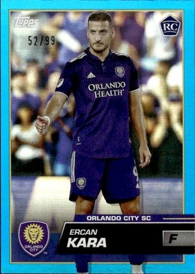 2023 Topps MLS #55 Ercan Kara Blue Foil #/99
