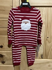 NWT Carter’s Child of Mine Santa Pajama Set Long Sleeve & Pants 3t