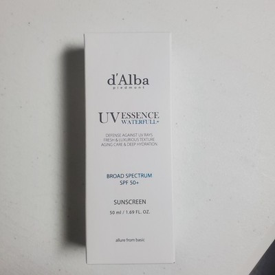 D Alba UV Essence Waterfull+ Broad Spectrum SPF 50+ Sunscreen 50 ml NEW