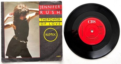 Jennifer Rush - The Power Of Love - 7'' Vinyl Single (1984)