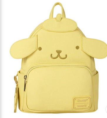 Loungefly Sanrio Pompompurin Monochrome Cosplay Mini Backpack Yellow NWT Sanrio Pompompurin Monochrome Cosplay Mini Backpack | Loungefly main image 2