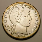 1912-D Barber Half Dollar — photo from another recent sale