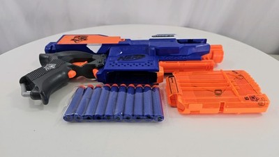 Nerf N-Strike Elite Blue Stryfe Blaster Tested & Works Motorized 6