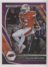 2021 Panini Prizm Draft Picks Purple Wave Prizm Tylan Wallace #126 4z8
