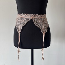 Victoria's Secret Dream Angels Garter Belt Lace Floral XS/S Soft Girl Fairy NWT