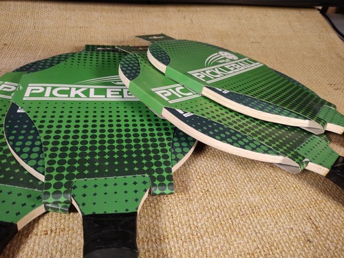 Verus Sports Deluxe Pickleball Paddles (4) Five-Ply Wood Construction Light Wt - Picture 4 of 5