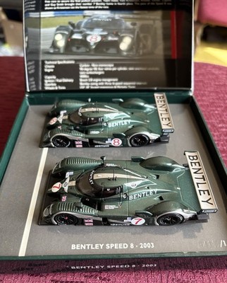 Bentley Speed 8 2003 Double Model Car Set 1:43 Limited Edition /1000