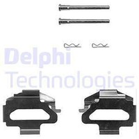 Delphi LX0150 ZubehöRset, Scheibenbremsbelag FüR CitroëN, Fiat, Ford, Peugeot