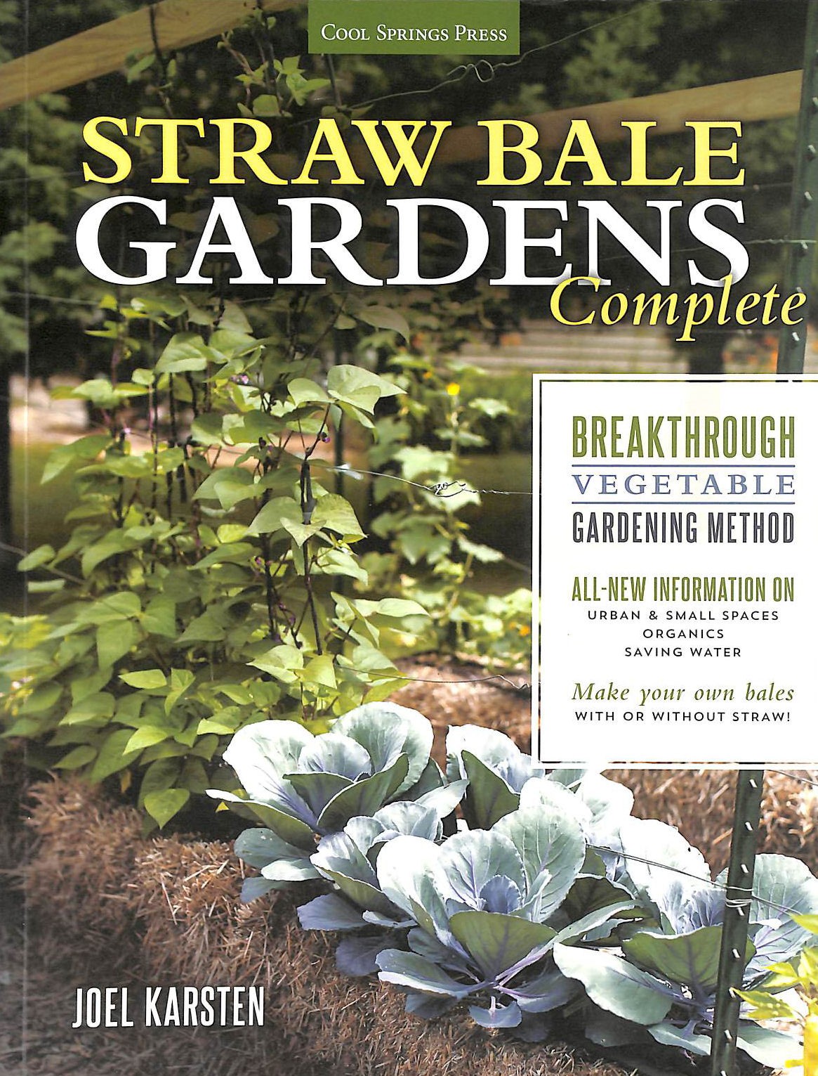 Straw Bale Gardens Complete by Karsten, Joel