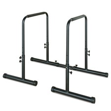 Power Tower Dip Station & Pull Up Bar - Adjustable Height Home Gym Fitness