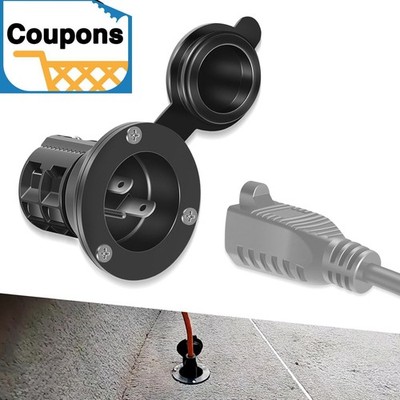 for Minn Kota 1865108 Trolling Motor On-Board Charger Power Port MKR-21