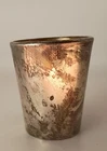 Reed & Barton Sterling Silver 925  And Glass Cup X77 Shot Glass