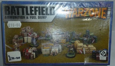 Ammunition And Fuel Dump - Classic Warzone Miniatures Target Games