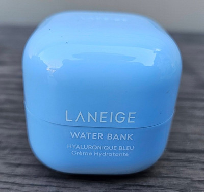 Mini Travel Size Laneige Water Bank Blue Hyaluronic Cream Moisturizer 0.67 OzZ15