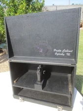 Vintage Pretto 3 Pistol Range Case NICE!