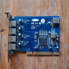 Belkin F5U220 PCI REV:3 USB 2.0 5-Port Wired Expansion Card Universal PCI Card