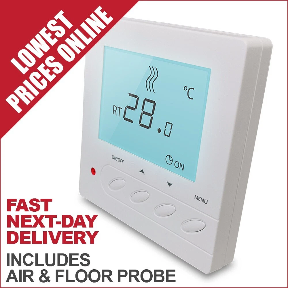 Underfloor Heating Digital Thermostat For All Under Floor Systems  5060332184941 | eBay
